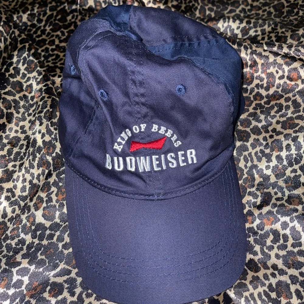 Y2k King of Beers Budweiser Baseball Cap